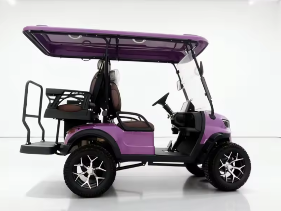 Riviera FR4 in custom purple, side view
